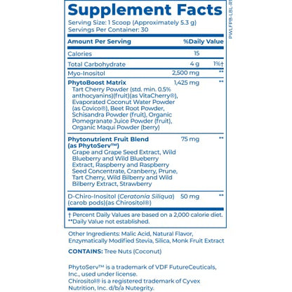 POWERLIFE Tony Horton - Foundation Phytonutrients - Myo-Inositol & D-Chiro-Inositol POWERLIFEBuy Supplements Australia