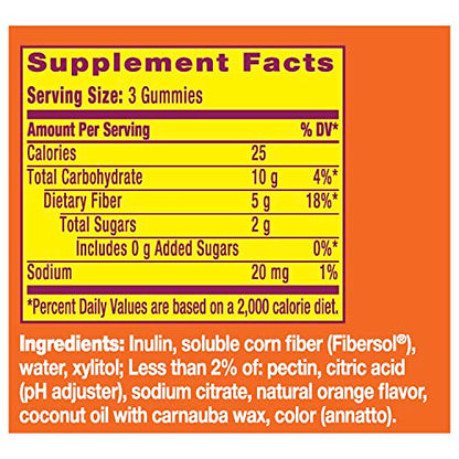 Metamucil Fiber Supplement Gummies, Sugar Free Orange Flavor, 5g Prebiotic Plant Based MetamucilBuy Supplements Australia