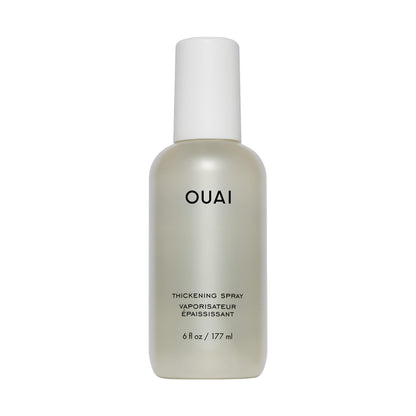 OUAI Hair Thickening Spray - Thickening & Volumizing Spray for Instantly Thicker, Fuller-Looking Hair - Protects, Strengthens & Repairs with Amaranth Peptide & Amino Acids (6 Fl Oz) OUAIBuy Supplements Australia