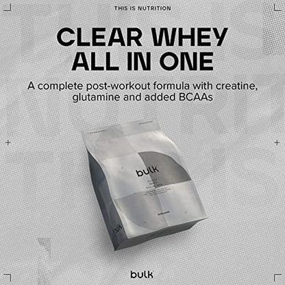 Bulk Clear Whey All in One, Protein Powder Shake, Blue Raspberry, 500 g BulkBuy Supplements Australia