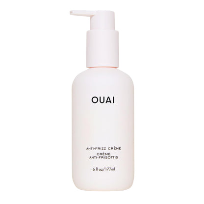 OUAI Anti Frizz Cream - Moisturizing Hair Cream with Frizz Control & Heat Protection - Provides Lasting Hydration with Jackfruit & Beetroot Extract - Paraben, Phthalate & Sulfate Free (6 oz) OUAIBuy Supplements Australia