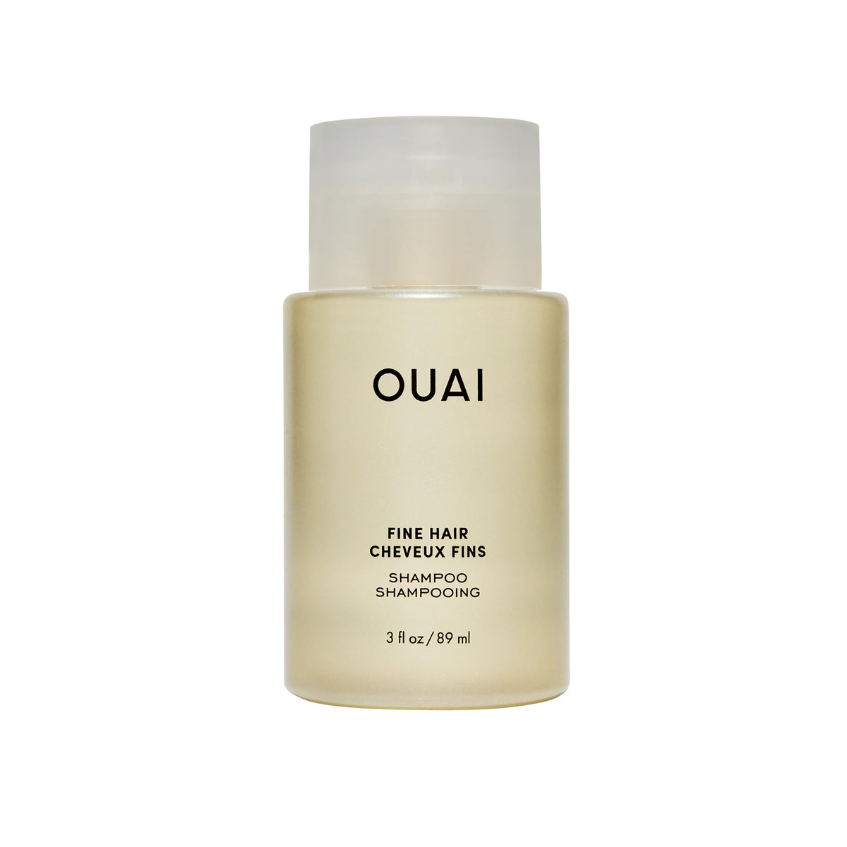 OUAI Fine Shampoo Travel Size - Volumizing Shampoo with Strengthening Keratin, Biotin & Chia Seed Oil for Fine Hair - For Clean, Weightless Body - Paraben, Phthalate & Sulfate Free Hair Care (3 Fl Oz) OUAIBuy Supplements Australia