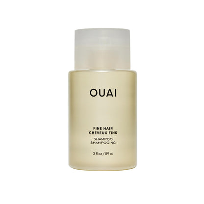 OUAI Fine Shampoo Travel Size - Volumizing Shampoo with Strengthening Keratin, Biotin & Chia Seed Oil for Fine Hair - For Clean, Weightless Body - Paraben, Phthalate & Sulfate Free Hair Care (3 Fl Oz) OUAIBuy Supplements Australia