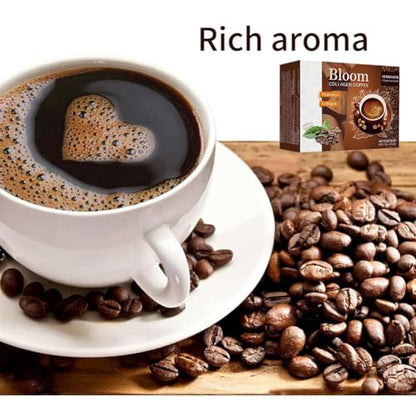 Bloom Collagen Coffee, Collagen Coffee from Japan, Bloom Coffee Collagen HOPASRISEEBuy Supplements Australia