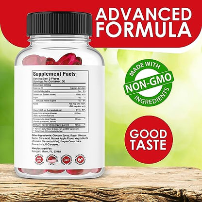 Nutrocell Simpli Health ACV Ketos Gummies Keto Apple Cider Vinegar 1050mg NutrocellBuy Supplements Australia