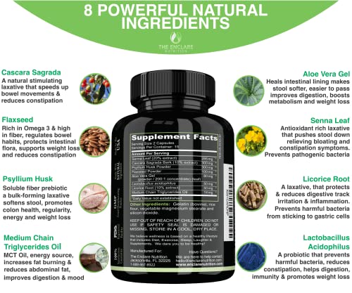 THE ENCLARE NUTRITION Colon Cleanser Detox. Premium 15 Day Fast-Acting Diet Pills THE ENCLARE NUTRITIONBuy Supplements Australia