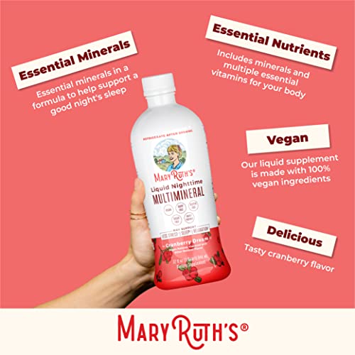 MaryRuth's Liquid Morning Multivitamin Essentials+ | Vitamin A C D E B6 B12 K2 Biotin Zinc | Mens Womens Multivitamin | Immune Support | Beauty | Sugar Free | Vitamins for Ages 1+ | Vegan | 32 Fl Oz MARYRUTH'SBuy Supplements Australia