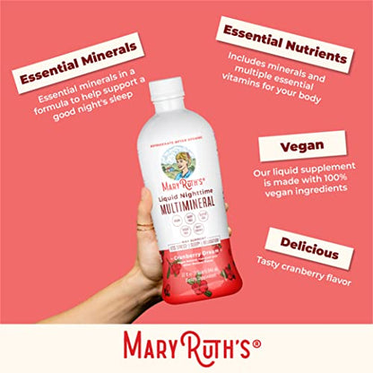 MaryRuth's Liquid Morning Multivitamin Essentials+ | Vitamin A C D E B6 B12 K2 Biotin Zinc | Mens Womens Multivitamin | Immune Support | Beauty | Sugar Free | Vitamins for Ages 1+ | Vegan | 32 Fl Oz MARYRUTH'SBuy Supplements Australia