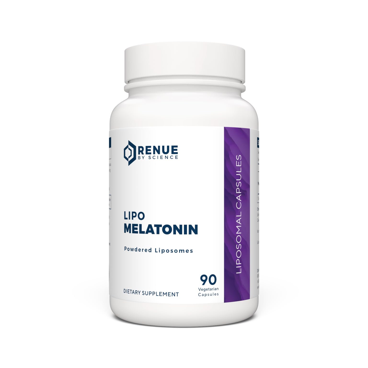 Renue By Science Melatonin | Liposomal Melatonina Supplement | 90 High Strength Melatonin Capsules - 1mg Melatonin per Serving | Sleep Aid Melatonin | Non-GMO | Made in The USA & Third-Party Tested Renue By ScienceBuy Supplements Australia