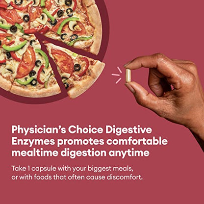 Physician's CHOICE Digestive Enzymes - Multi Enzymes, Organic Prebiotics & Probiotics Physician's CHOICEBuy Supplements Australia