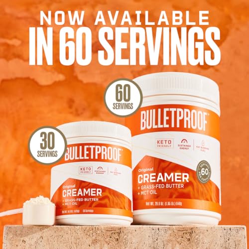 Bulletproof French Vanilla Creamer, 14.8 Ounces, Keto Coffee Creamer with MCT Oil BulletproofBuy Supplements Australia