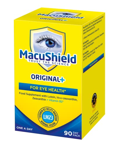 MacuShield Original Plus Capsules - 90 Day Pack, Eye Health Food Supplement containing MacushieldBuy Supplements Australia