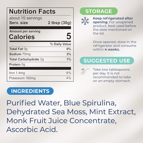 TrueSeaMoss Wildcrafted Irish Sea Moss Gel – Nutritious Raw Seamoss Rich in Minerals TrueSeaMossBuy Supplements Australia