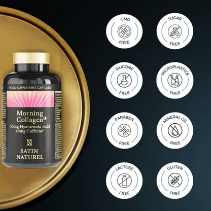 Marine Collagen - 60 Capsules of Type 1 Hydrolysed Marine Collagen SatinNaturelBuy Supplements Australia