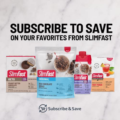 SlimFast Meal Replacement Shake, Original Strawberries & Cream, 10g of Ready to Drink Protein SlimFastBuy Supplements Australia