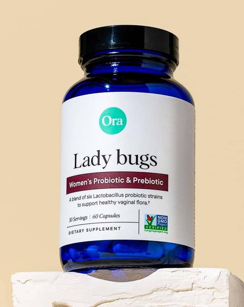 Ora Organic Prebiotics and Probiotics for Women - Lactobacillus for Vaginal and Urinary Tract Health, Contains 16 Billion CFU, 6 Strains - 1 Month Supply, 60 Vegan Probiotic Capsules Ora OrganicBuy Supplements Australia