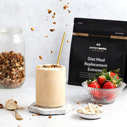 Protein Works - Diet Meal Replacement Extreme Shake, 200 Calorie Meal, High Protein Meal Protein WorksBuy Supplements Australia