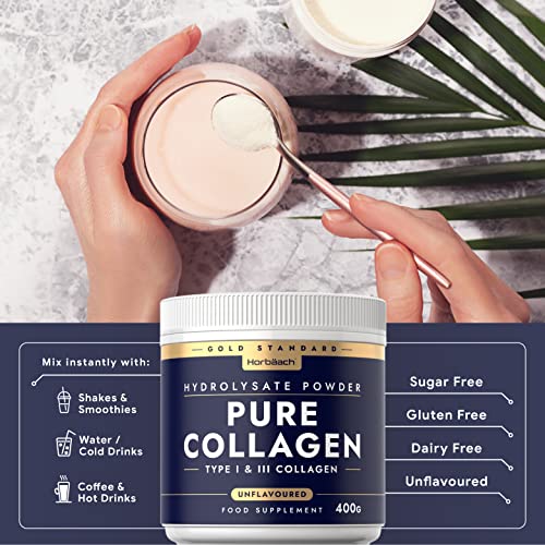 Collagen Powder | Gold Standard Bovine Collagen Peptides | Hydrolyzed Collagen HorbäachBuy Supplements Australia