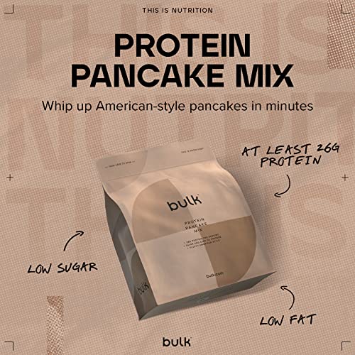 Bulk High Protein Pancake Mix, Butterscotch, 500 g BulkBuy Supplements Australia