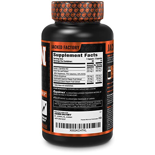 Jacked Factory Burn-XT for Men & Women - Improve Focus & Increase Energy - Premium Jacked FactoryBuy Supplements Australia