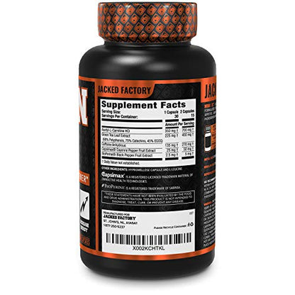 Jacked Factory Burn-XT for Men & Women - Improve Focus & Increase Energy - Premium Jacked FactoryBuy Supplements Australia