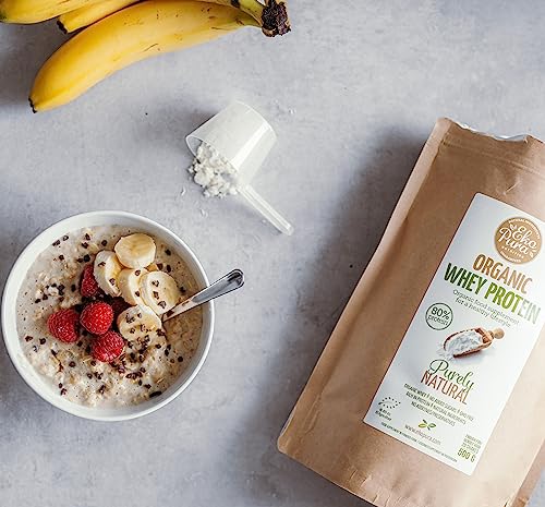 Ekopura Organic Whey Protein 500g | 80% Protein | Hormone Free, GMO-Free, Soy-Free, Additive Free EkopuraBuy Supplements Australia