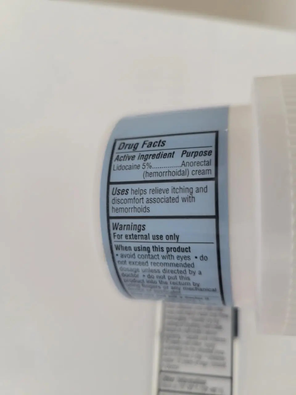 Curist 5% Lidocaine Cream Pain Relief - Numb Quickly & Effectively with 5% Lidocaine Numbing Cream for Anorectal Use - (1 Pack - 2 oz Jar) CuristBuy Supplements Australia