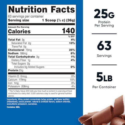 Nutricost Whey Protein Concentrate (Chocolate) 5LBS NutricostBuy Supplements Australia