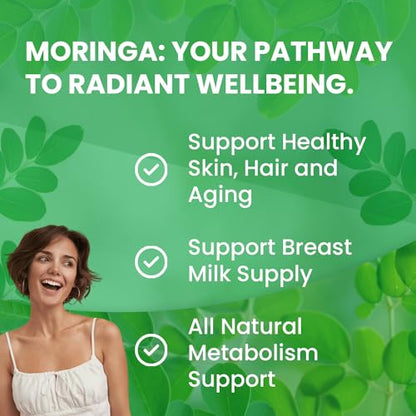PURA VIDA MORINGA Moringa Powder Organic Single Origin - Premium 100% Leaf Powder PURA VIDA MORINGABuy Supplements Australia