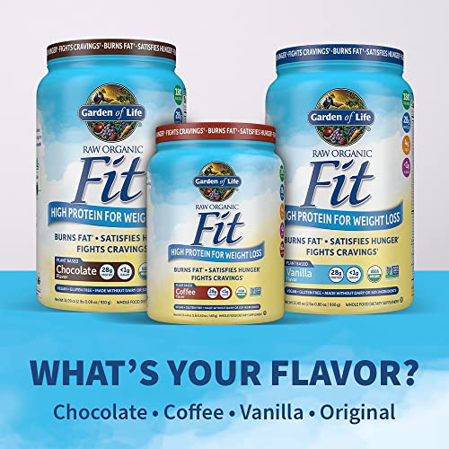 Garden of Life Raw Organic Fit Vegan Protein Powder Original, 28g Plant Based Protein Garden of LifeBuy Supplements Australia