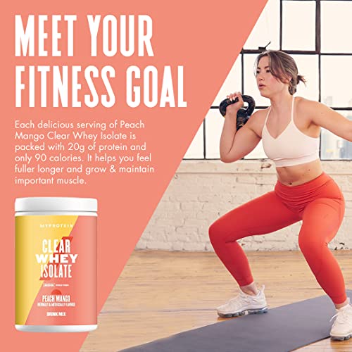 Myprotein® - Clear Whey Isolate - Whey Protein Powder - Naturally Flavored Drink Mix MyproteinBuy Supplements Australia