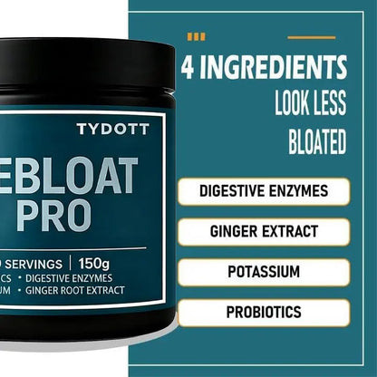 TYDOTT Debloat Pro, Contains Probiotics and Digestive Enzymes to Relieve Bloating, Supports Gut Health, Nutrient Absorption, and Stomach Comfort to Support Digestive Health AZXBuy Supplements Australia