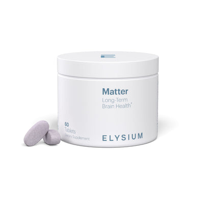 ELYSIUM Matter - 30 Servings - Brain Supplement for Memory and Focus Omega 3 Supplement + DHA - Vitamins to Support Brain Health and Memory ELYSIUMBuy Supplements Australia