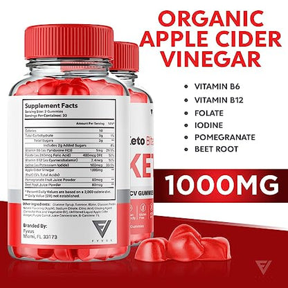 (3 Pack) Keto Bites ACV Gummies, KetoBites Keto ACV Gummies Advanced Weight Loss FyvusBuy Supplements Australia