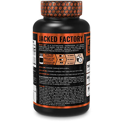 Jacked Factory Burn-XT for Men & Women - Improve Focus & Increase Energy - Premium Jacked FactoryBuy Supplements Australia