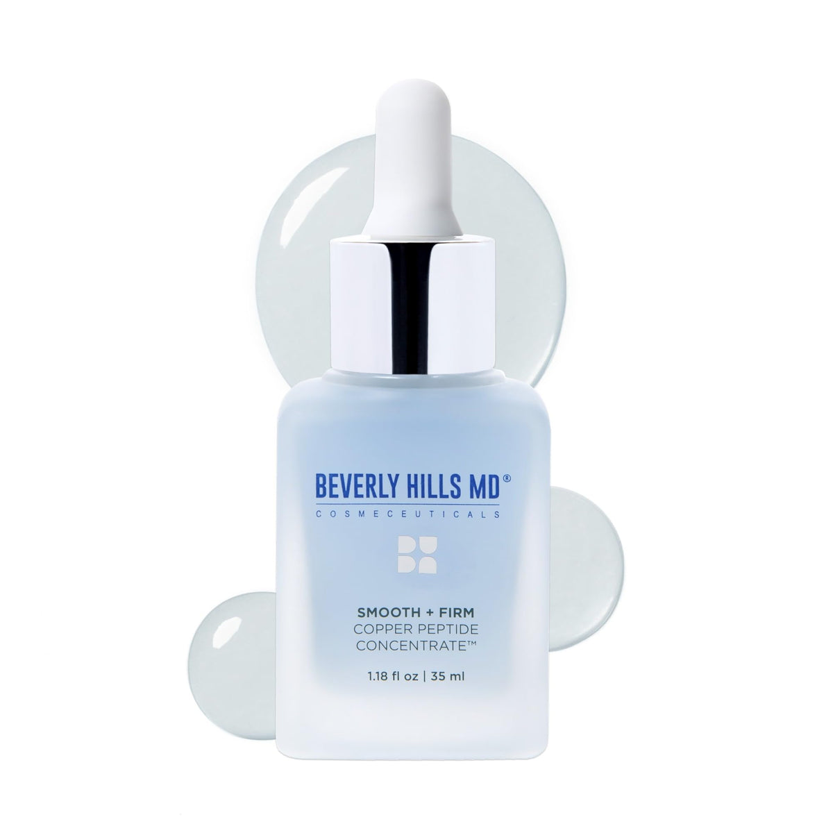 Smooth + Firm Copper Peptide Concentrate Serum for Aging Skin, Plumping Niacinamide for Tightening & Brightening, Helps Improve Elasticity, Hyperpigmentation & Dark Spots, Water Based, 1.18 Fl Oz Beverly Hills MD buy supplements Au