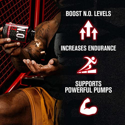 Jacked Factory Nitrosurge Pre-Workout in Fruit Punch & N.O. XT Nitric Oxide Booster for Men & Women