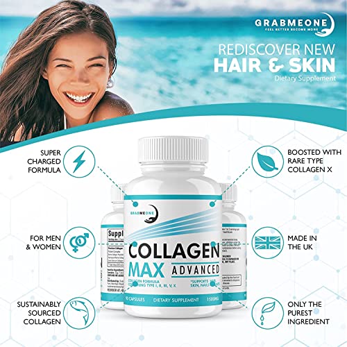 Premium Marine Collagen Supplements for Women, Ultra Potent Marine Collagen Capsules Collagen MaxBuy Supplements Australia