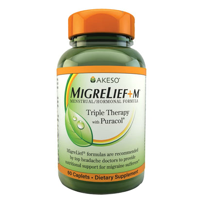 MigreLief+M – Advanced Nutritional Support Supplement for Women’s Neurological Health and Head Comfort – 60 Caplets (1-Month Supply) MigreLiefBuy Supplements Australia