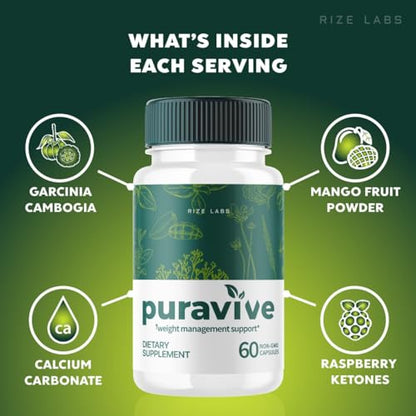 Puravive - Puravive Weight Loss Pills To Increase BAT And Energy Levels, Pura Vive Tropical Detox rize labsBuy Supplements Australia