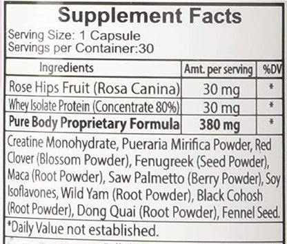 PureBody Vitamins and PureBody Cream Combo "Bundle of Joy" - The Best Butt PURE BIOTECHNOLOGIESBuy Supplements Australia
