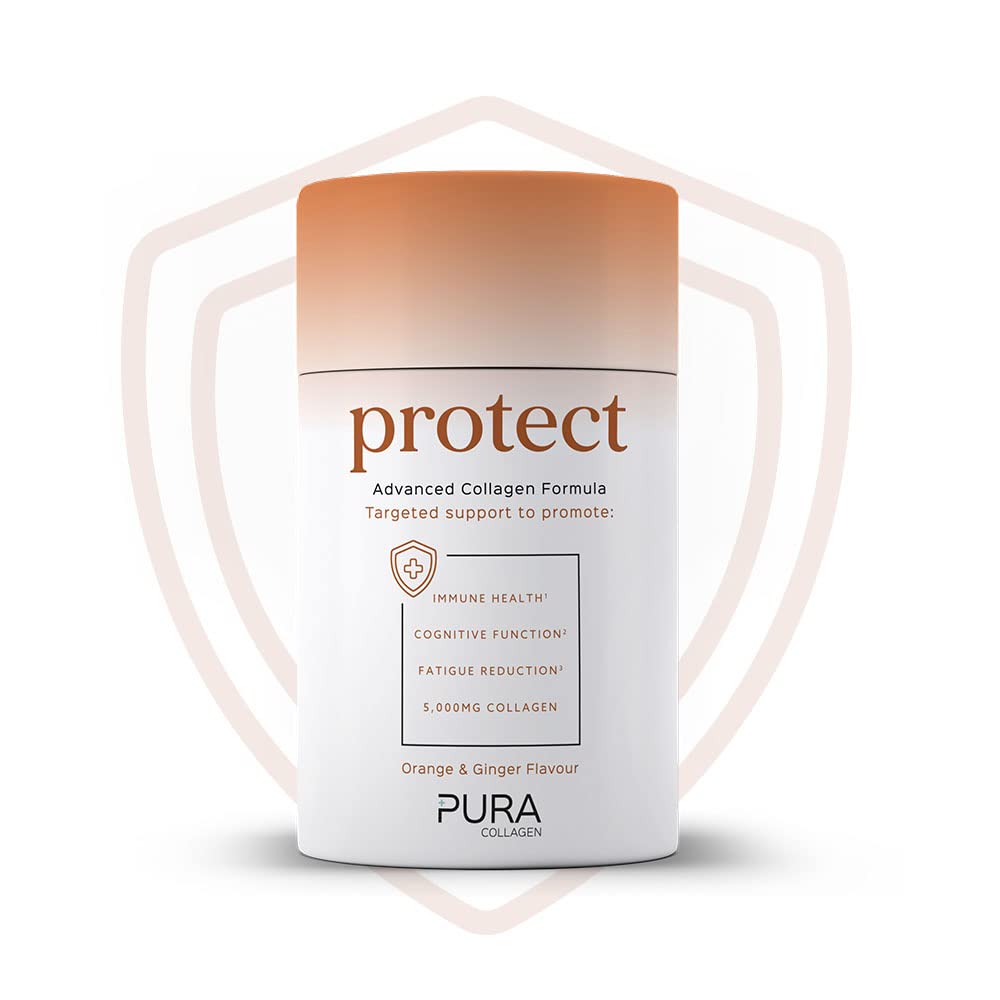 Pura Collagen Powdered Supplement (Protect) 5,000mg Bioactive Collagen Peptides® Pura CollagenBuy Supplements Australia