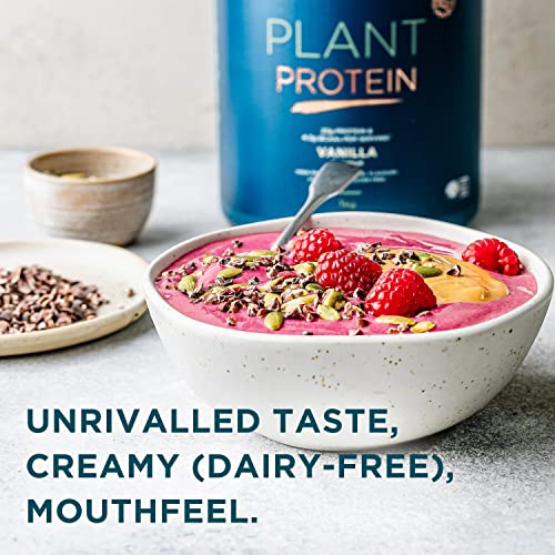 Kinetica Vanilla Flavour Plant Protein 1kg | Blend of Pea and Rice Protein | Vegan KineticaBuy Supplements Australia