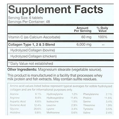 YOUTHEORY Collagen - Advanced Formula 290 Tablets YouTheoryBuy Supplements Australia