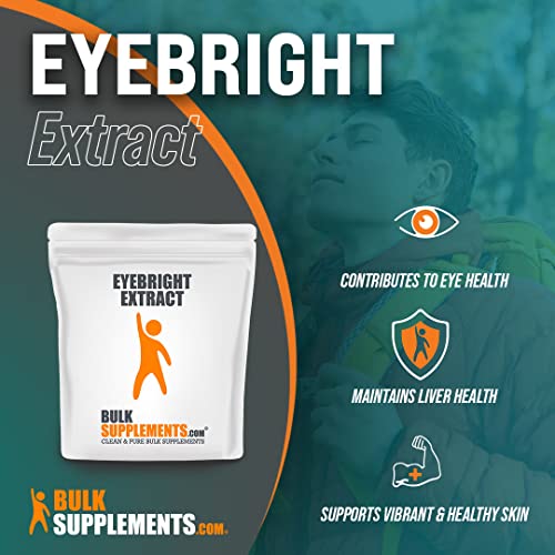 BULKSUPPLEMENTS.COM Eyebright Extract Powder - Eye Bright Extract - Eye Supplement BULKSUPPLEMENTS.COMBuy Supplements Australia