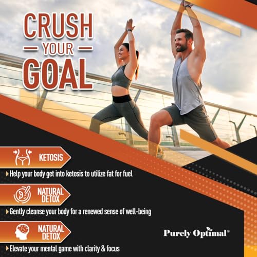 Purely Optimal Keto BHB + Apple Cider Vinegar Capsules with The Mother - Keto Diet Purely OptimalBuy Supplements Australia