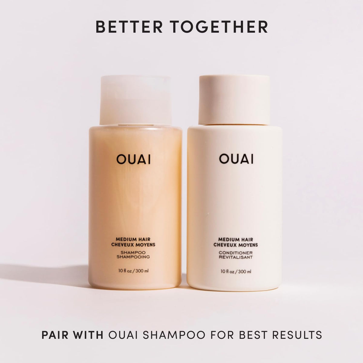 OUAI Medium Conditioner Refill - Hydrating Hair Conditioner with Coconut Oil, Babassu Oil, and Keratin - Strengthens, Repairs and Adds Shine - Paraben and Phthalate Free Hair Care Products (32 Oz) OUAIBuy Supplements Australia