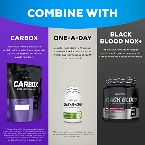 BioTechUSA 100% Pure Whey | Protein Powder with BCAA and Glutamine | Gluten-Free, Palm Oil Free BioTechUSABuy Supplements Australia