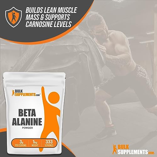 BULKSUPPLEMENTS.COM Beta Alanine Powder - Beta Alanine Pre Workout, Beta Alanine BULKSUPPLEMENTS.COMBuy Supplements Australia