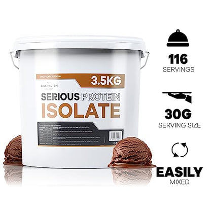 The Bulk Protein Company, Serious Protein Isolate – 3.5kg – Whey Protein Iso The Bulk Protein CompanyBuy Supplements Australia